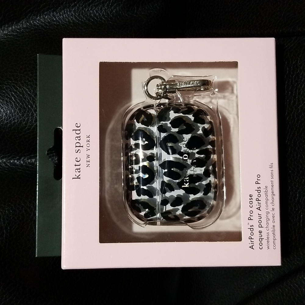 Kate Spade New York AirPods Pro Case Leopard Print Fun!